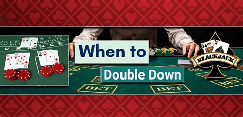 double blackjack on the rocks|When To Double Down In Blackjack .